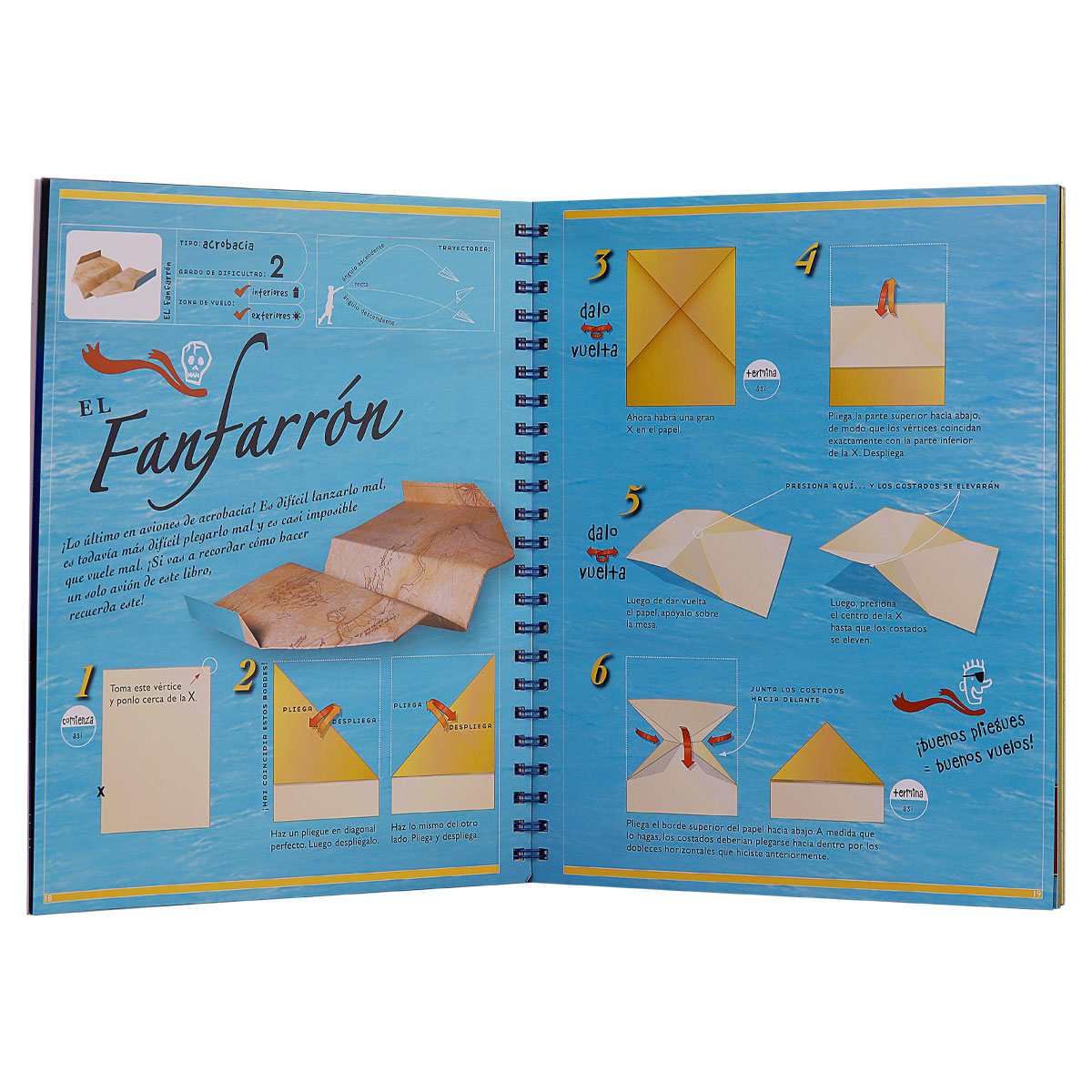 Libro de Manualidades para Crear Aviones de Papel