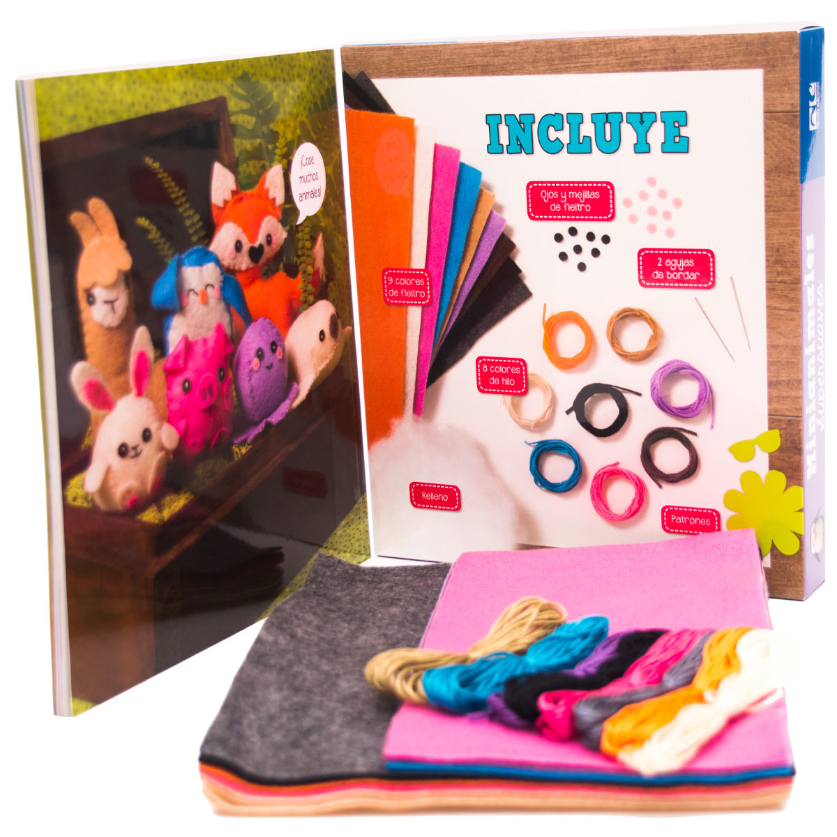 Libro de Manualidades Mini Animales Supersuaves - Novelty