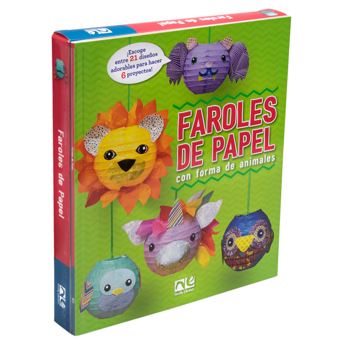 Libro de Manualidades Faroles de Papel - Novelty