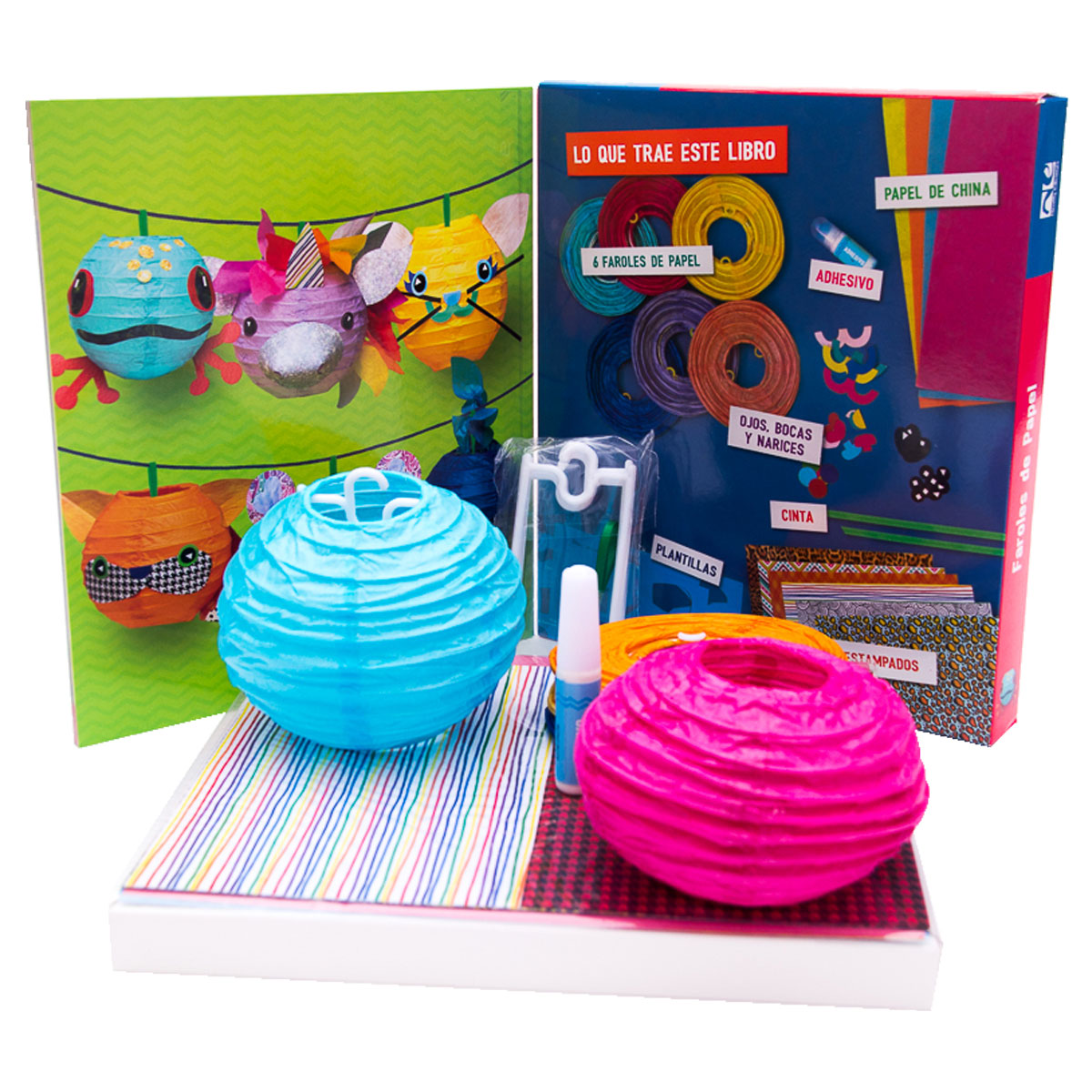 Libro de Manualidades Faroles de Papel - Novelty