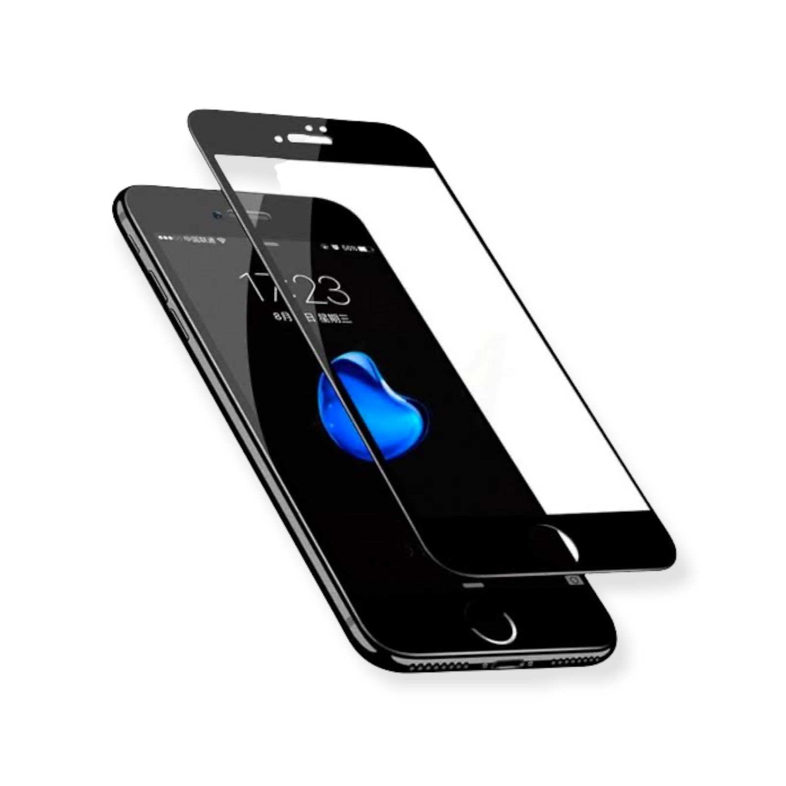 Mica para iPhone 7, 8 ,SE ,7 Y 8 PLUS Gadgets & Fun de cristal templado 9D Protege toda la pantalla