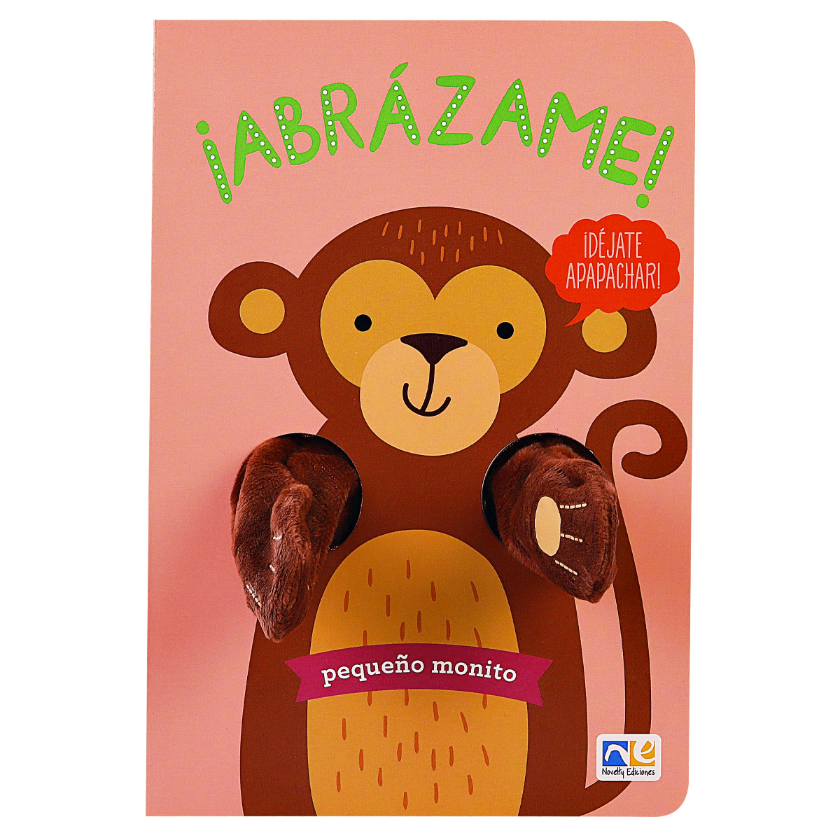 Libro Infantil Abrázame Pequeño Monito - Novelty