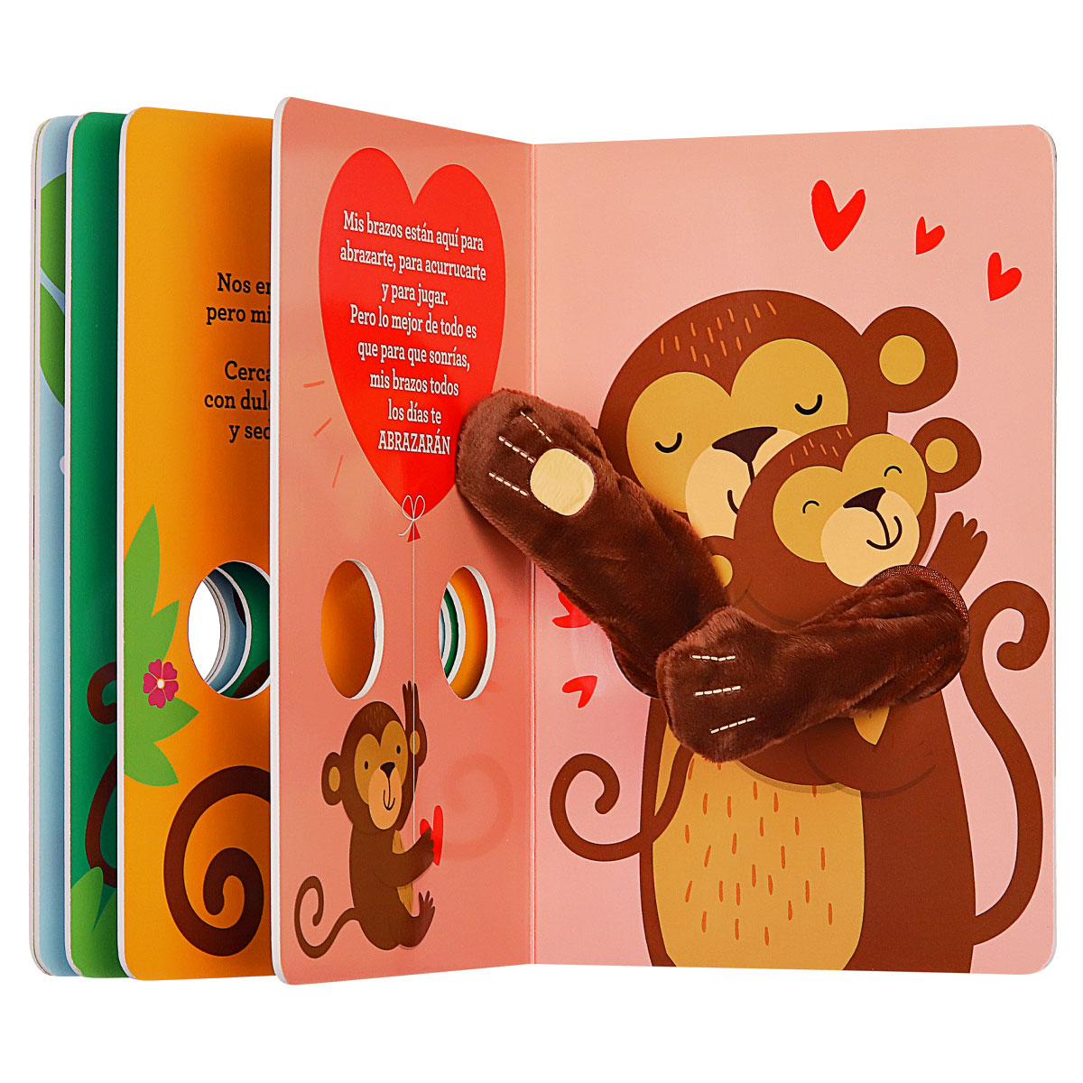 Libro Infantil Abrázame Pequeño Monito - Novelty