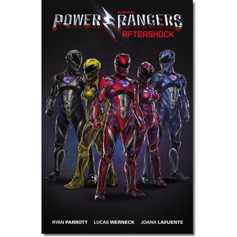 Power Rangers Aftershorck - Comic - Portada A