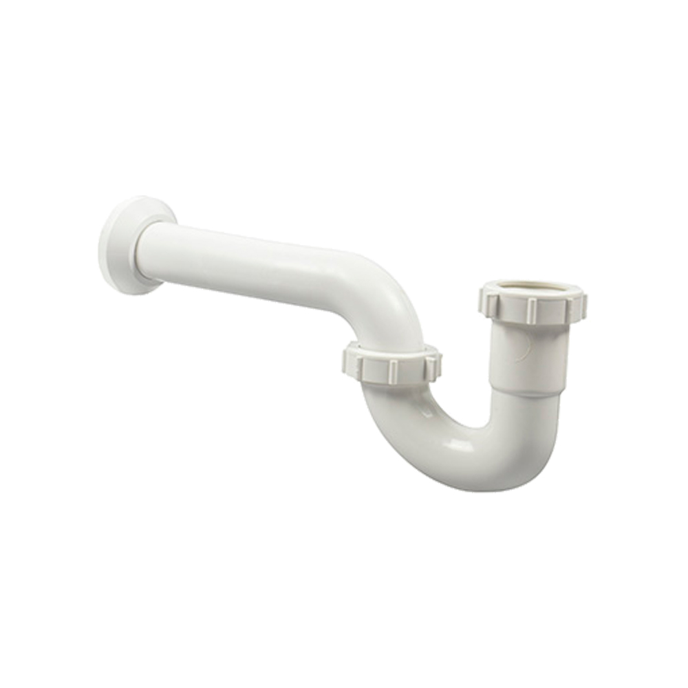 Trampa Plástica Blanca sin registro para Lavabo y/o Fregadero Coflex