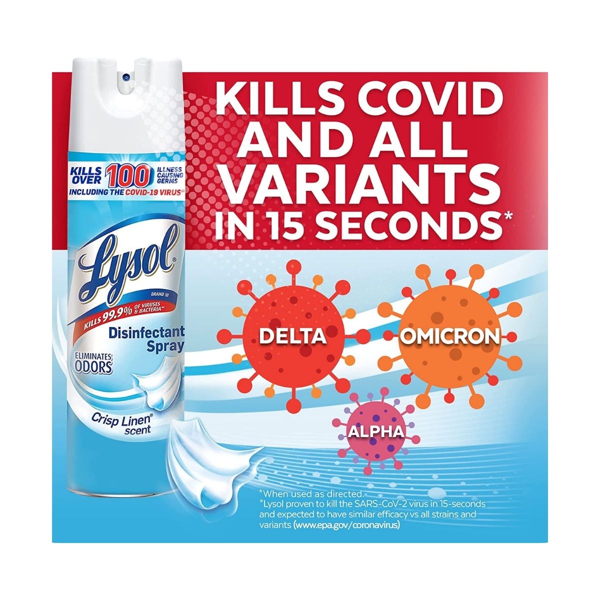 Paquete de 3 Aerosoles Desinfectantes Lysol 592711 - 475G