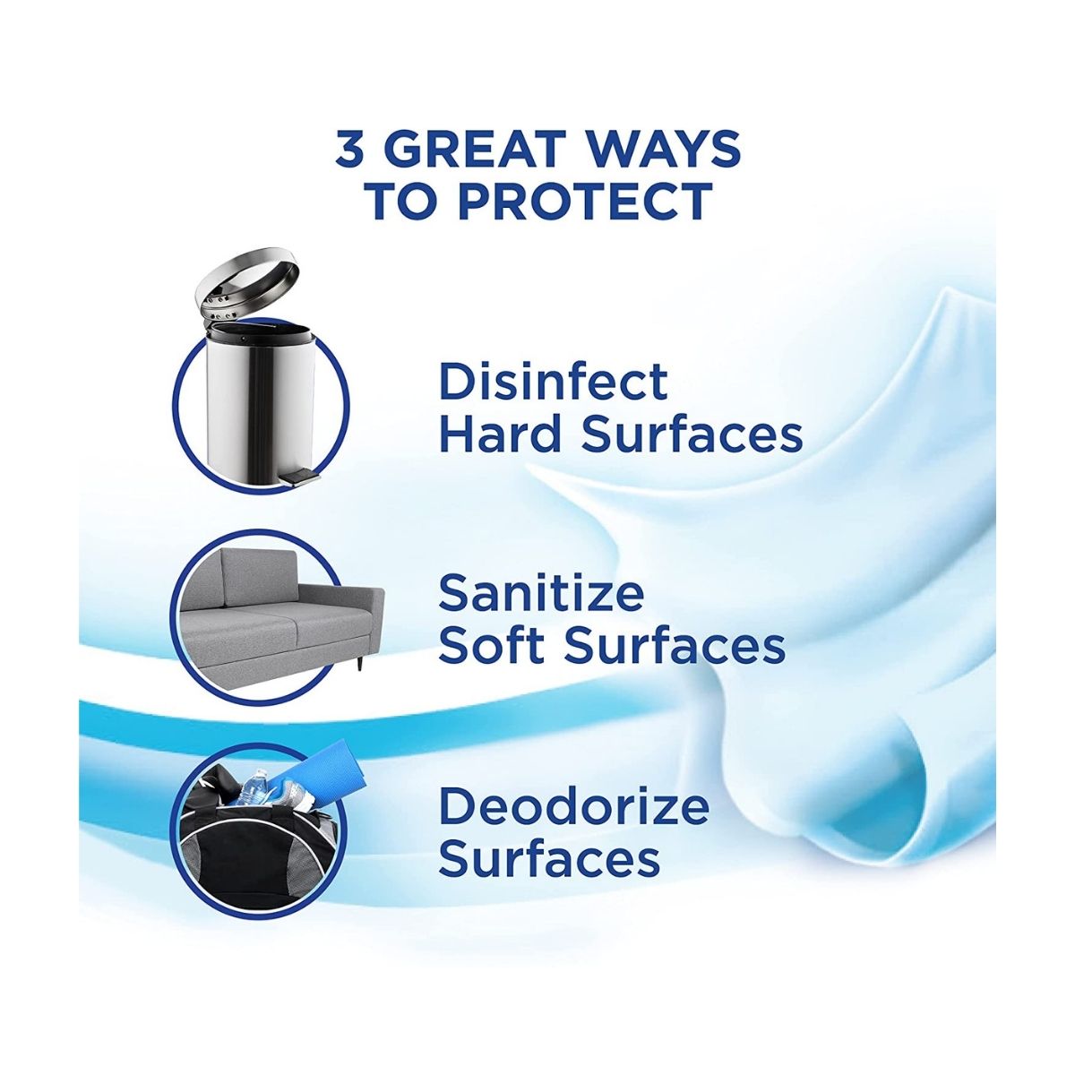 Paquete de 3 Aerosoles Desinfectantes Lysol 592711 - 475G