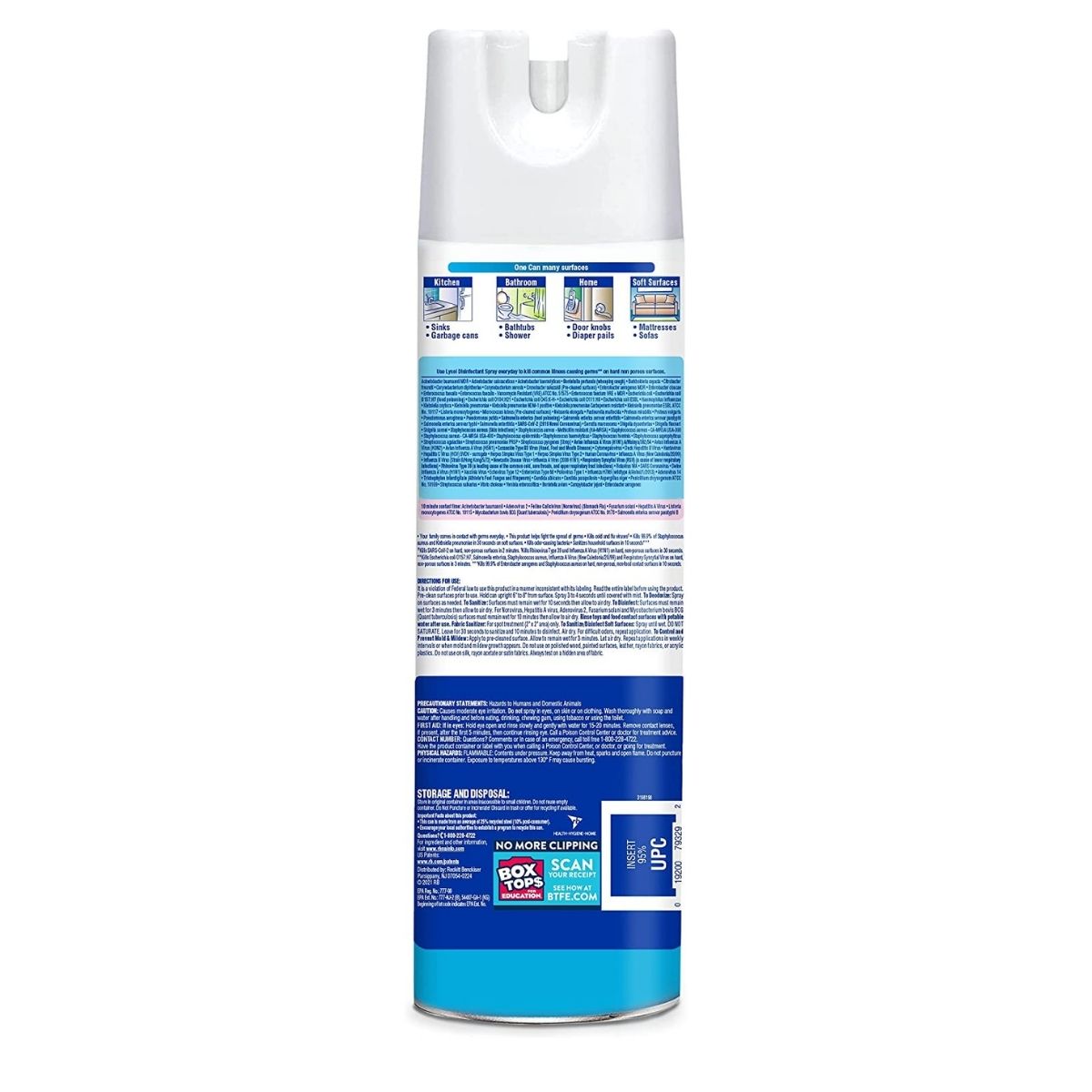 Paquete de 3 Aerosoles Desinfectantes Lysol 592711 - 475G