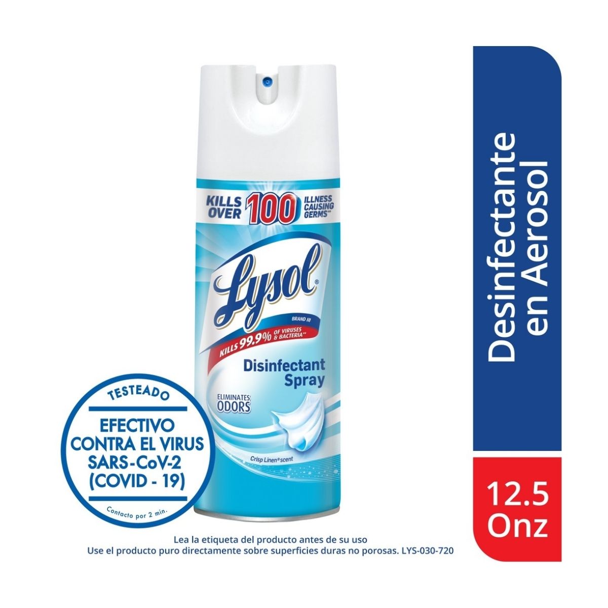 Paquete de 3 Aerosoles Desinfectantes Lysol 592711 - 475G