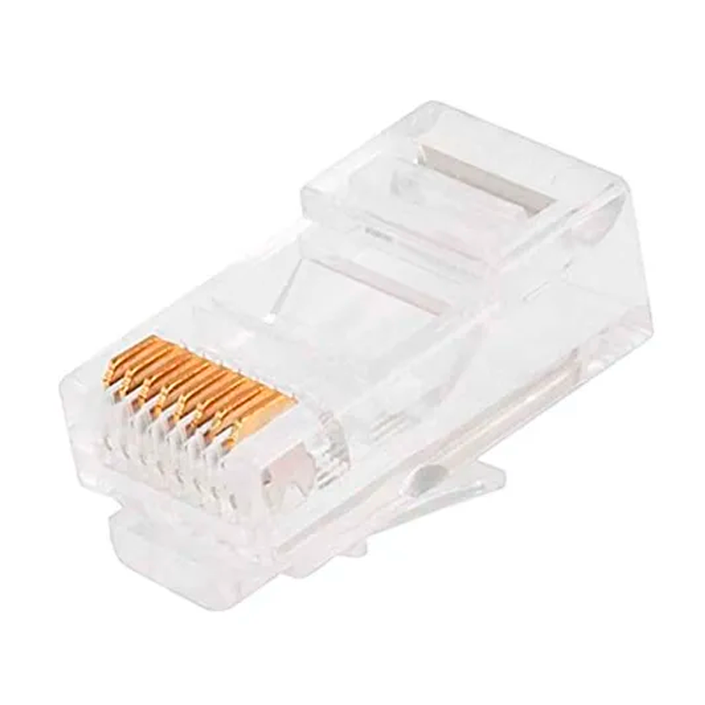 SEAFON Plug Cat 6 Rj45 Conector Red Utp Bolsa de 100 pza