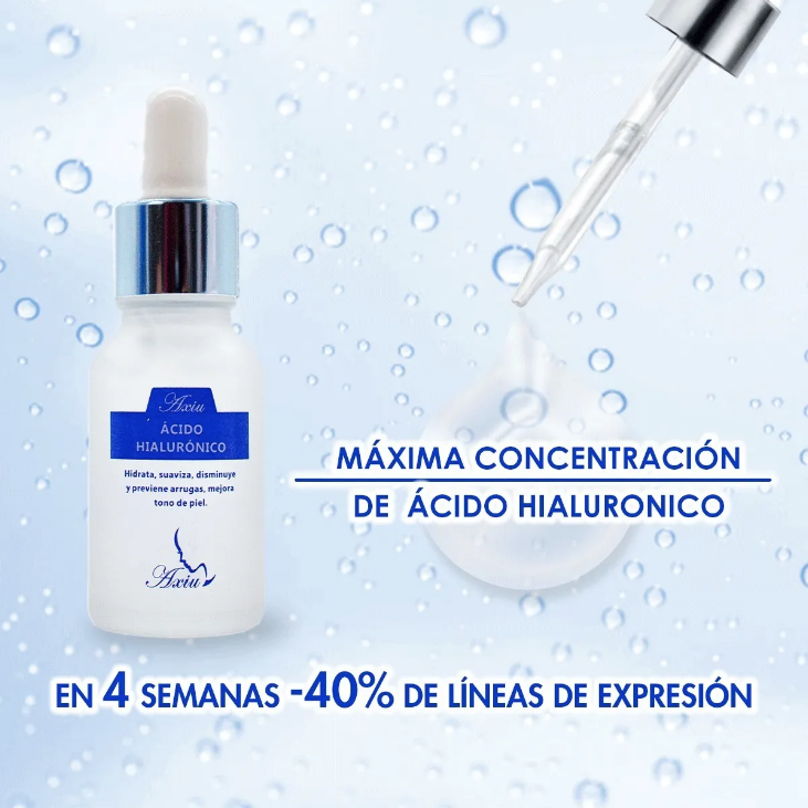 Serum Suero de Ácido Hialurónico Facial Hidratante anti arrugas.