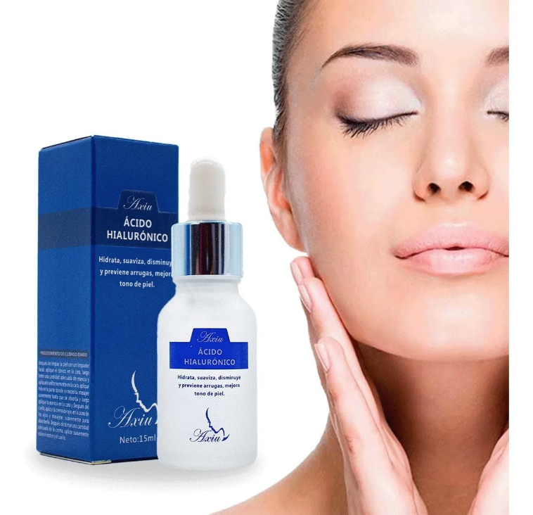 Serum Suero de Ácido Hialurónico Facial Hidratante anti arrugas.