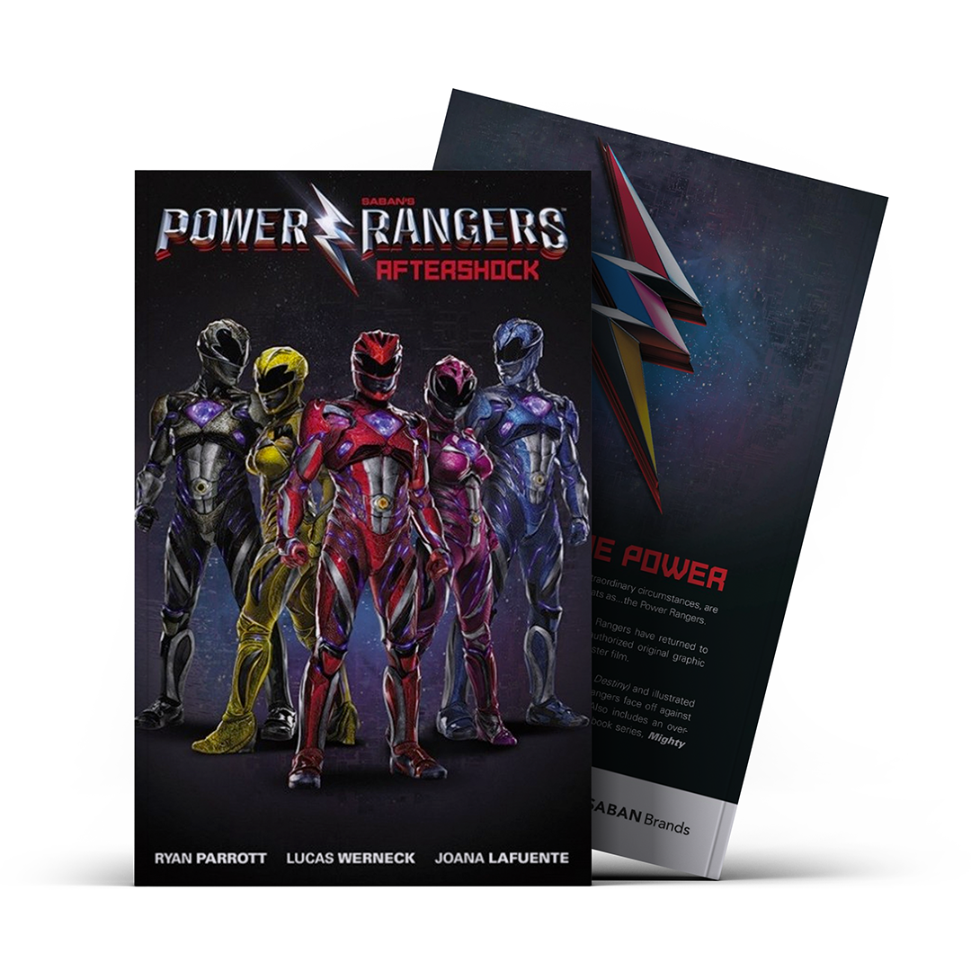 Power Rangers Aftershorck - Comic - Portada A