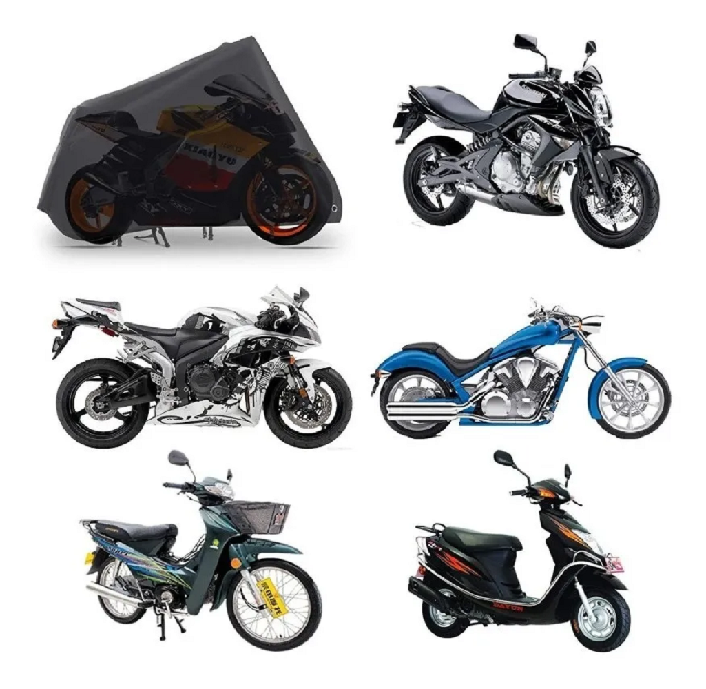 Funda A Prueba De Agua Y Polvo Para Motocicleta 