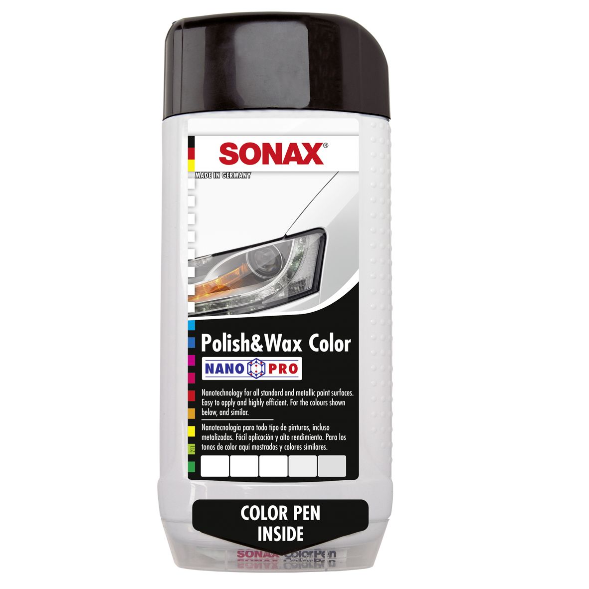 Sonax Polish & Wax Cera Color Blanco Nanotecnología 75005