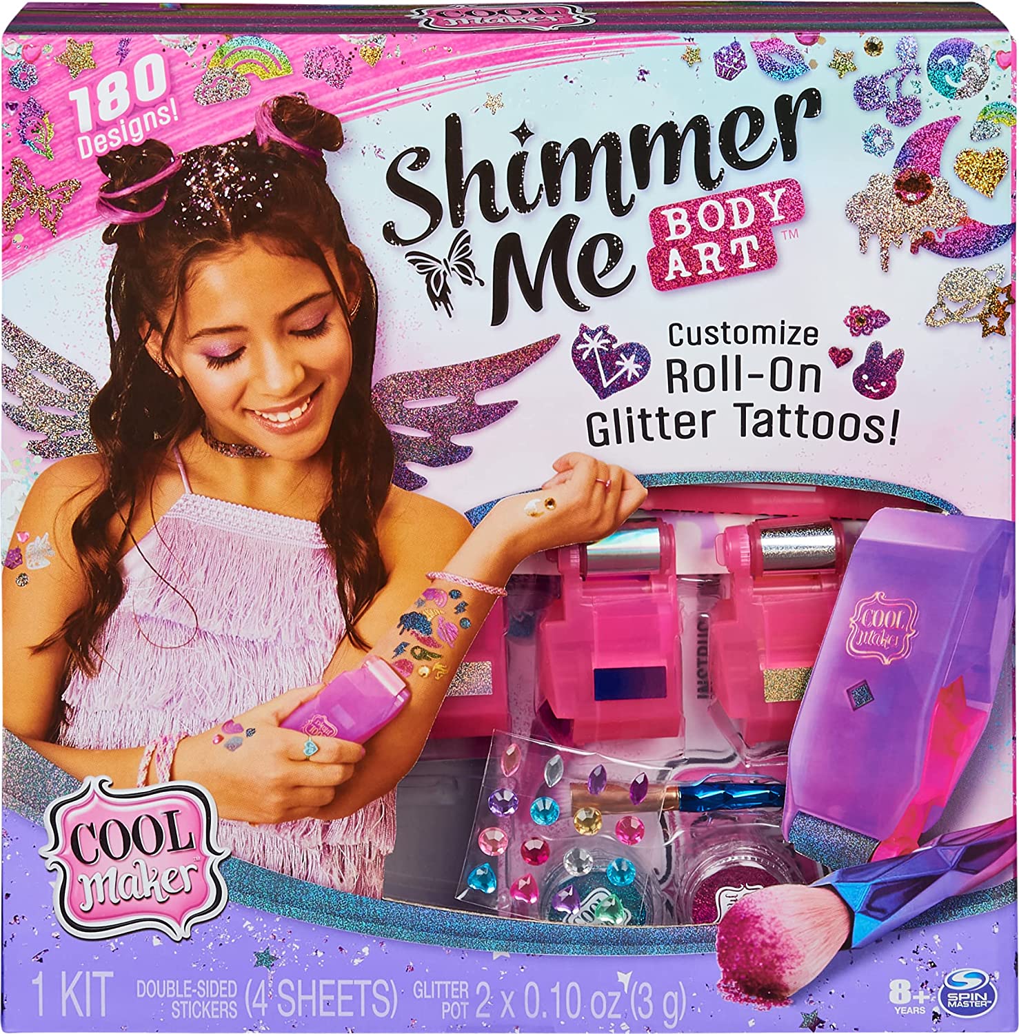 Cool MAKER Estudio Tatuajes de Moda, Shimmer me Body