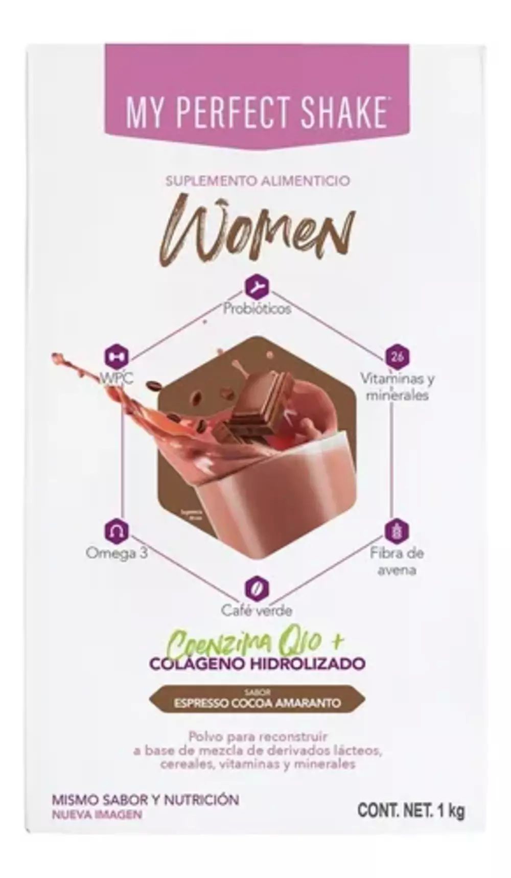  Bebida En Polvo Sabor Expresso Cocoa 1kg My Perfect Shake