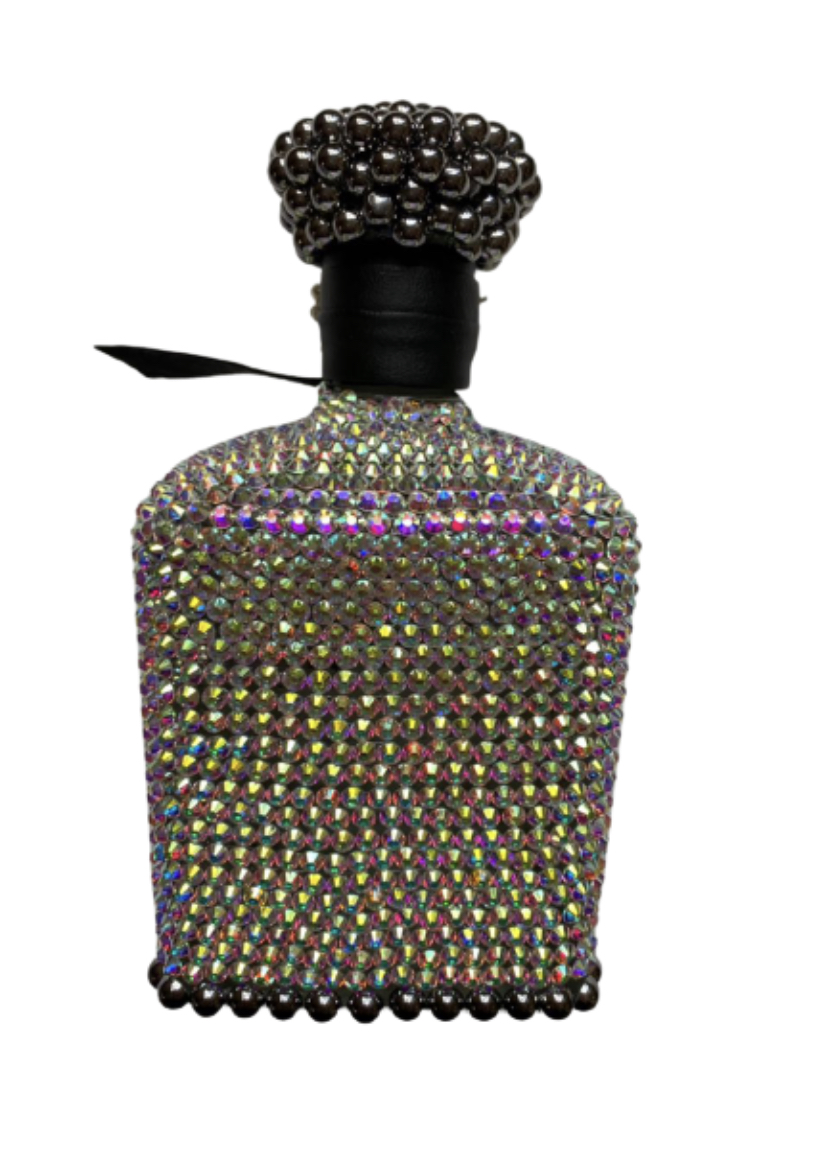 Tequila Don Julio 70 añejo cristalino 700 ml , Decorado con pedreria brillante calidad premium