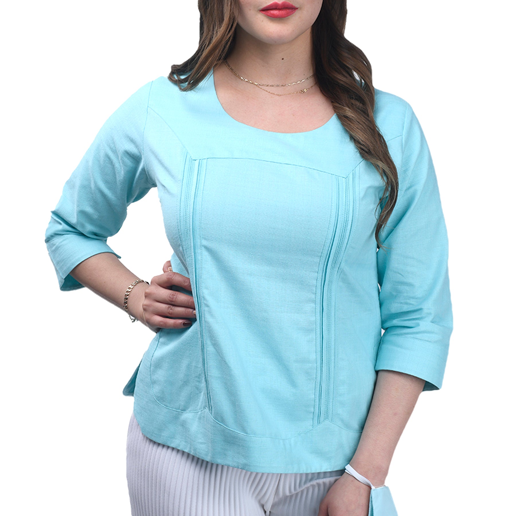 Guayabera Artesanal Para Dama