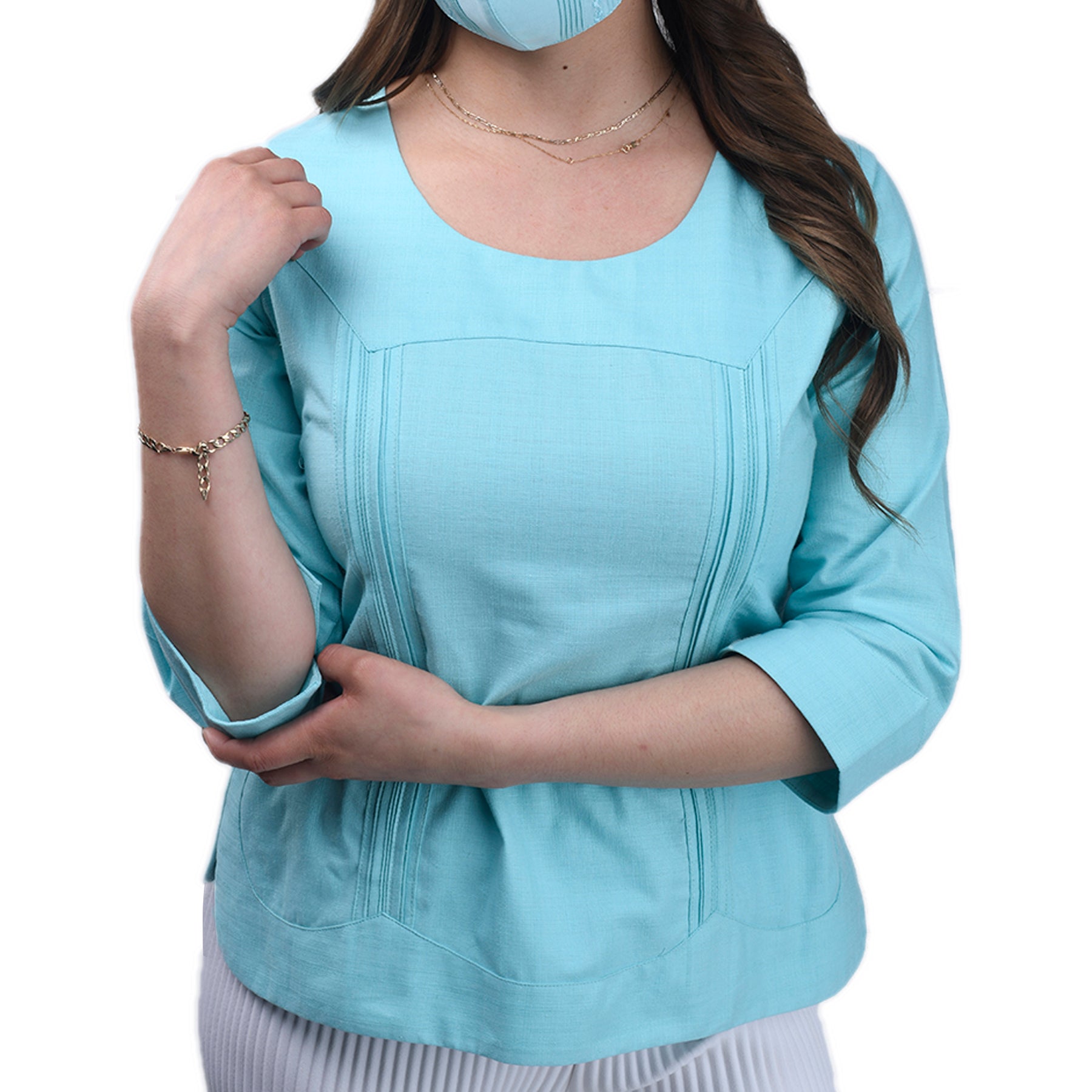 Guayabera Artesanal Para Dama