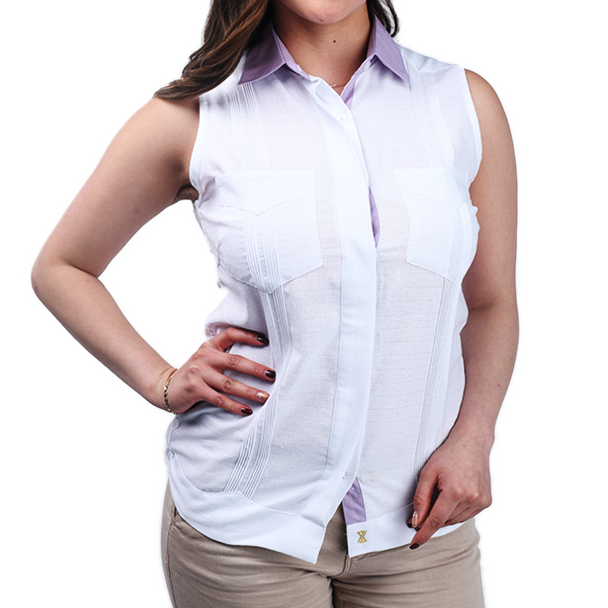 Guayabera Artesanal Para Dama