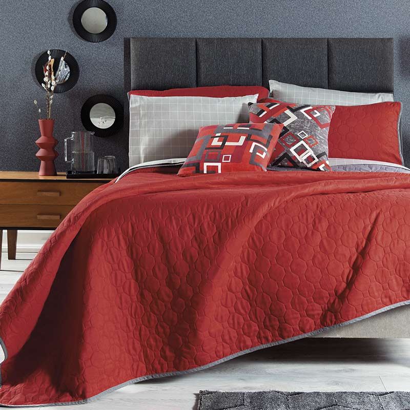 Edredón novo Rojo Individual - Vianney 