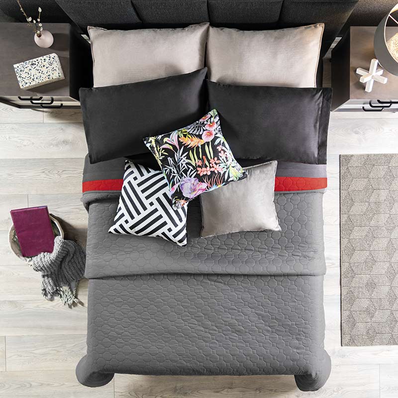 Edredón novo Rojo Individual - Vianney 