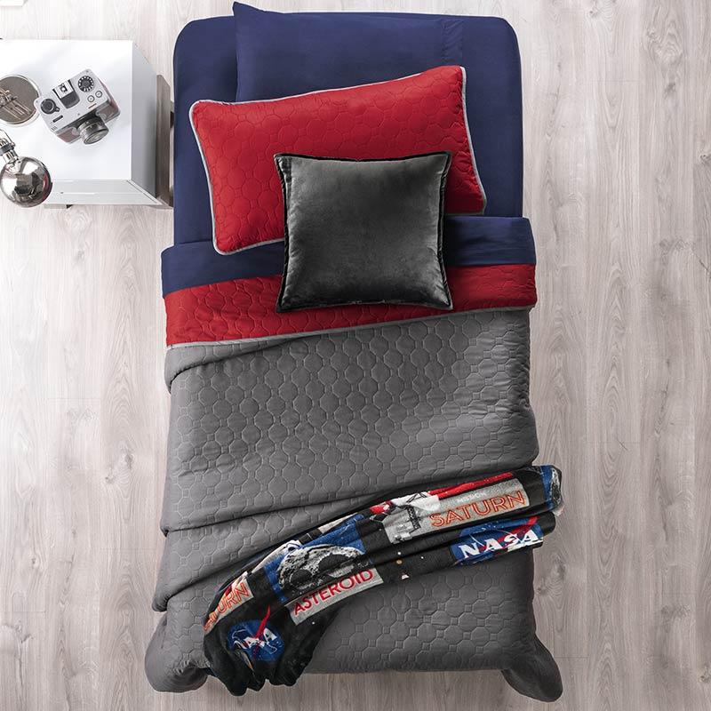 Edredón novo Rojo Individual - Vianney 