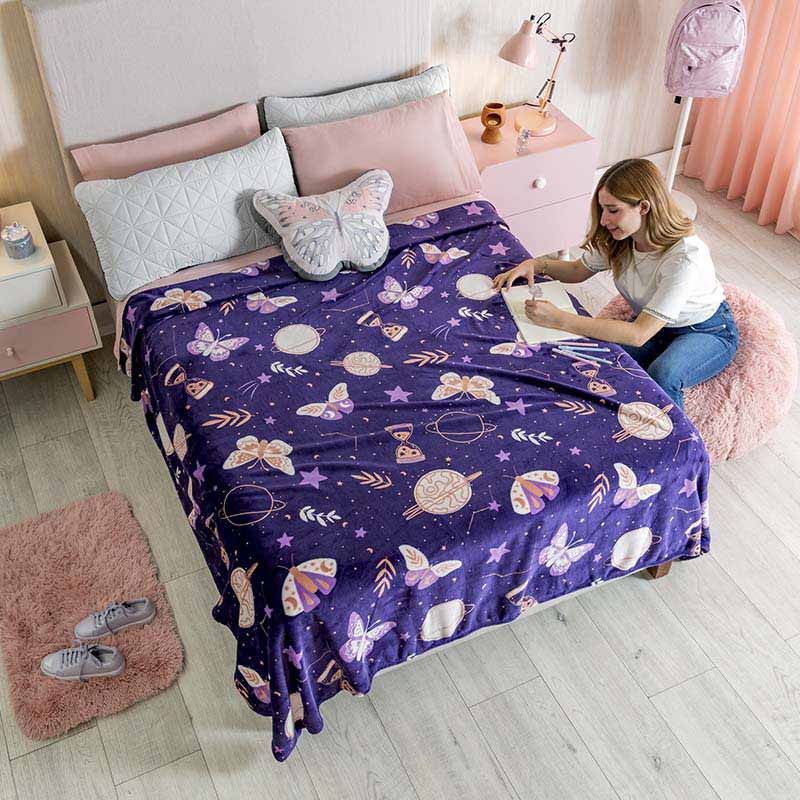 Cobertor Ligero Cosmos Frazada - Vianney 