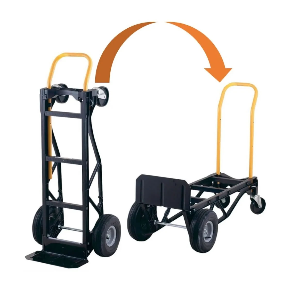 Diablito y Plataforma Carga De 317 Kg Harper PGDYK1635PO CST