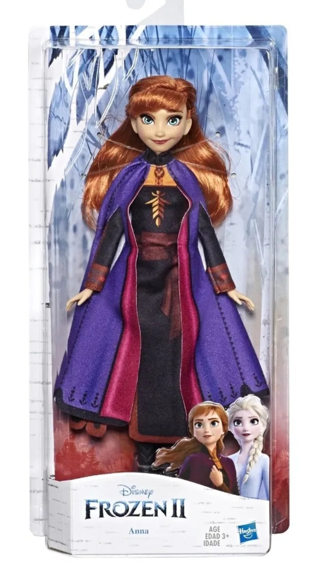 Disney Girls Frozen 2 Anna Muñeca Clásica 