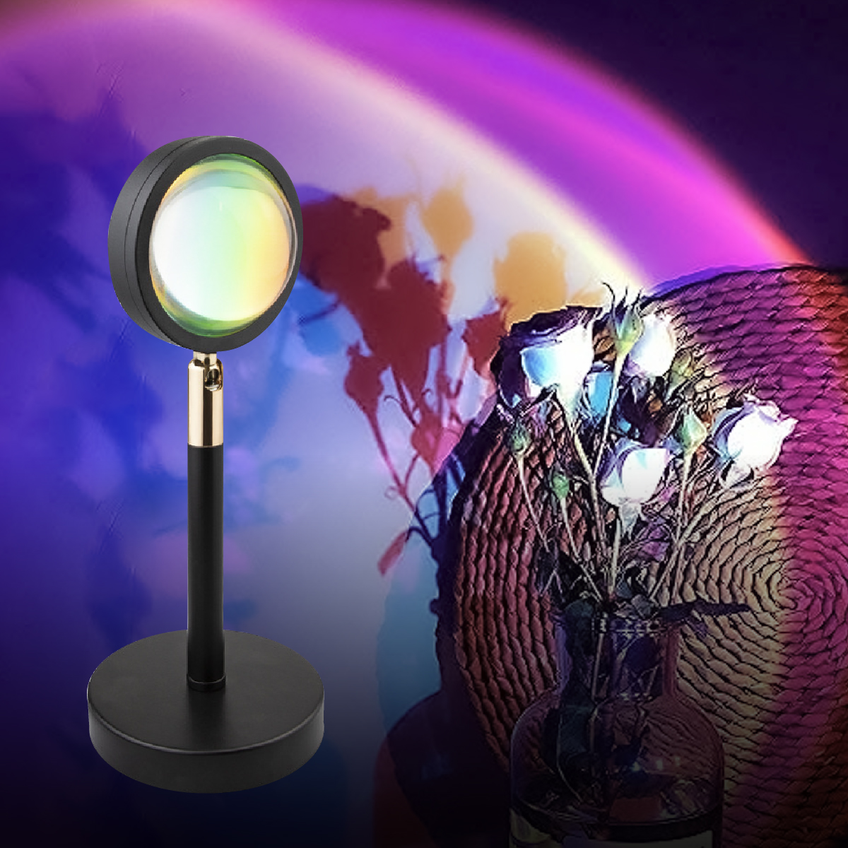 Lampara de ambiente atmósfera luces led 180 arcoíris