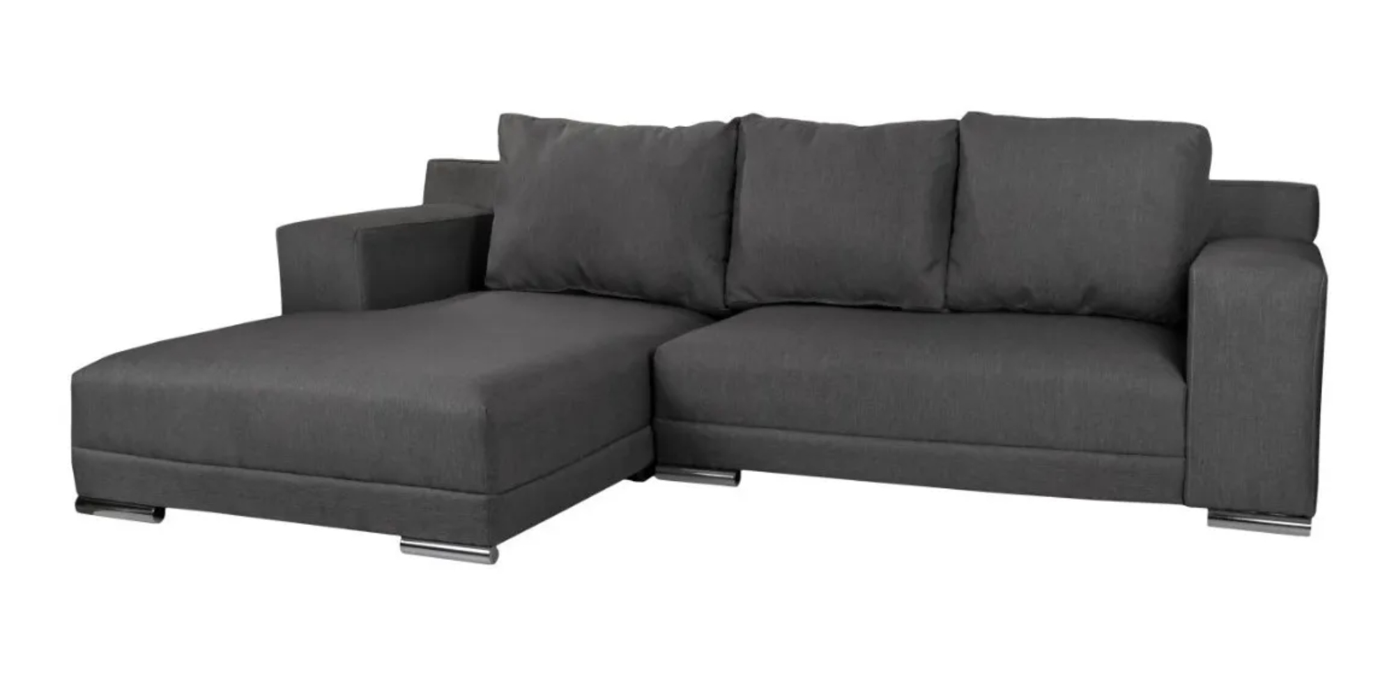 Sala Esquinera Ara Lino Gris Minimalista Moderna Sillones Salas Lounge