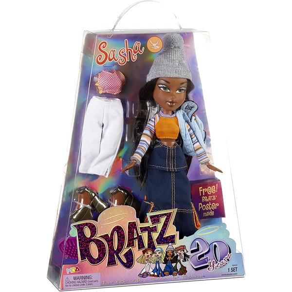 Sasha Bratz Edición Especial 20 Años Figura De Colección