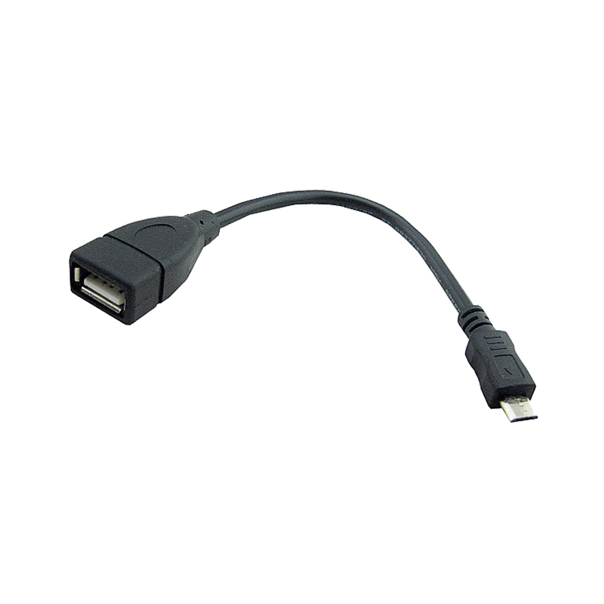 Cable Adaptador Micro USB a USB OTG M/F -  15cm ArgomTech