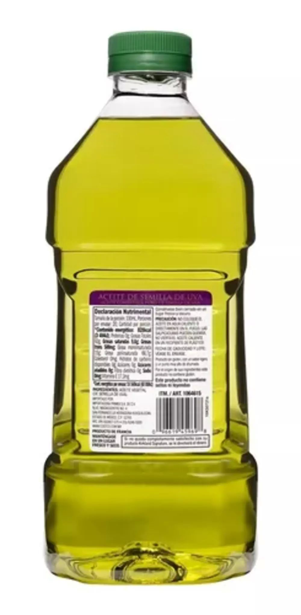 Aceite De Semilla De Uva 2lt Kirkland Antioxidante Cocina