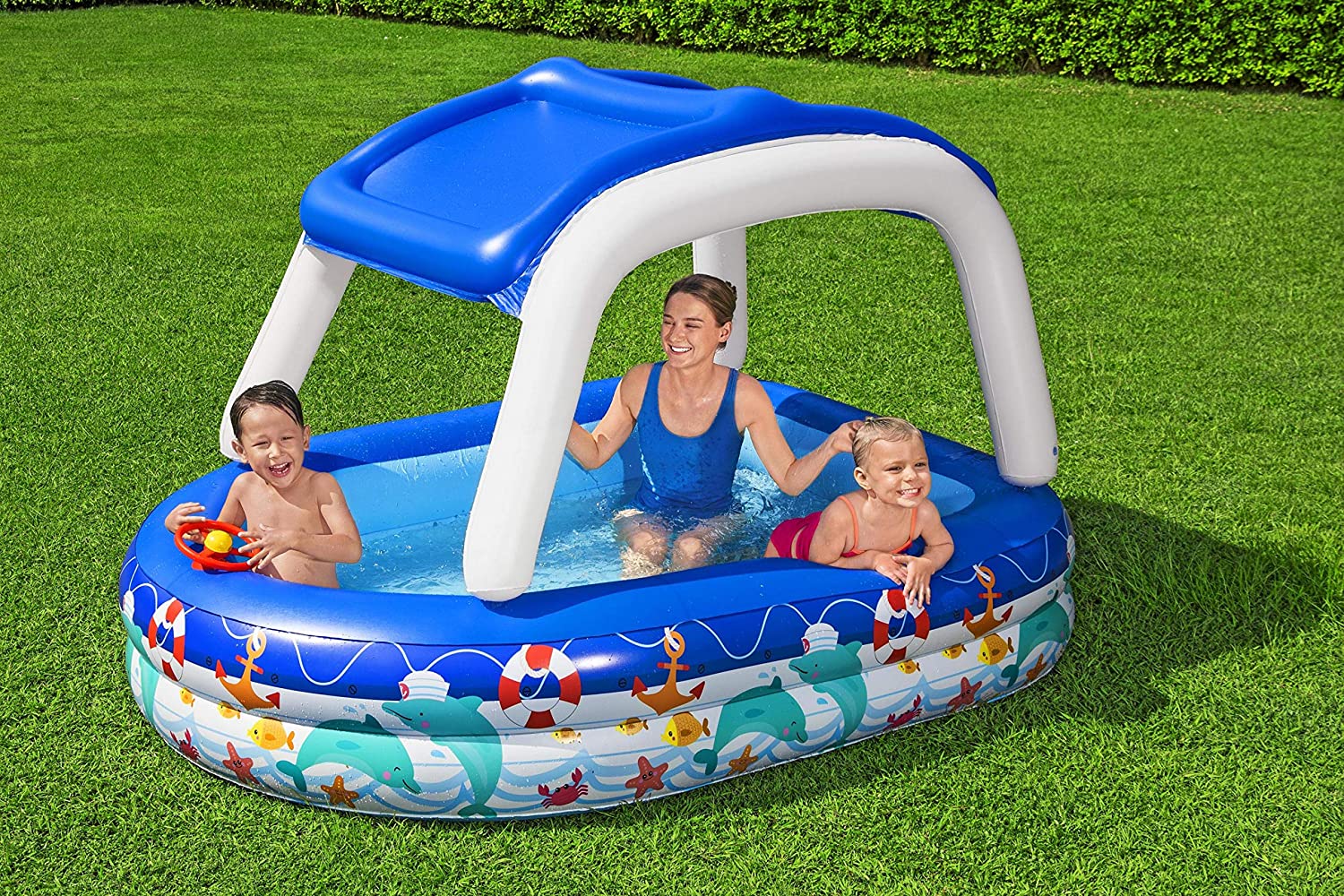 Alberca Inflable con Techo Removible Bestway
