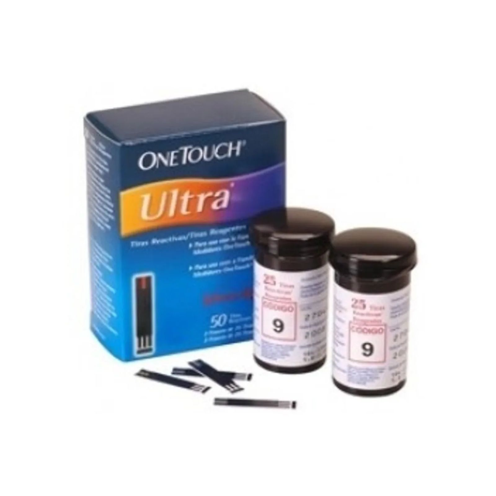 Tiras Reactivas One Touch Ultra 1 Caja 50 Pz