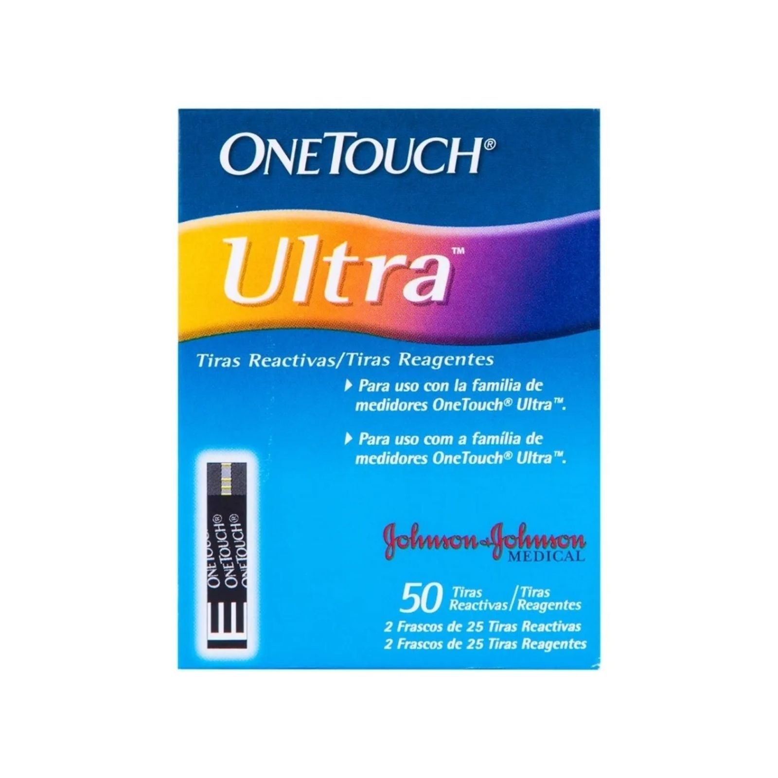 Tiras Reactivas One Touch Ultra 1 Caja 50 Pz