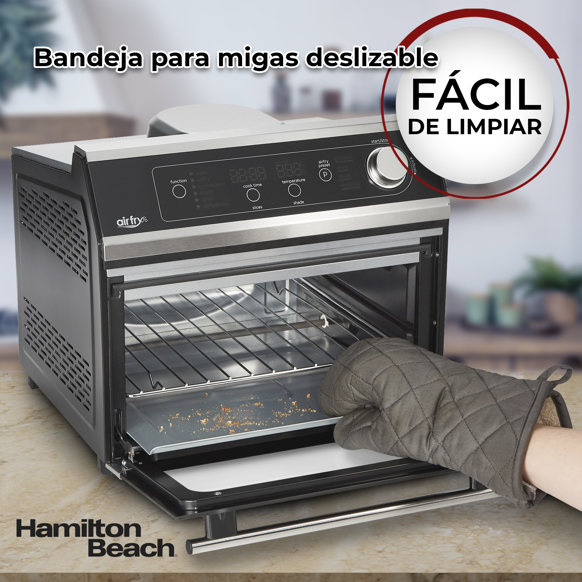 Horno Electrico Deshidratador Digital Hamilton Beach 31220