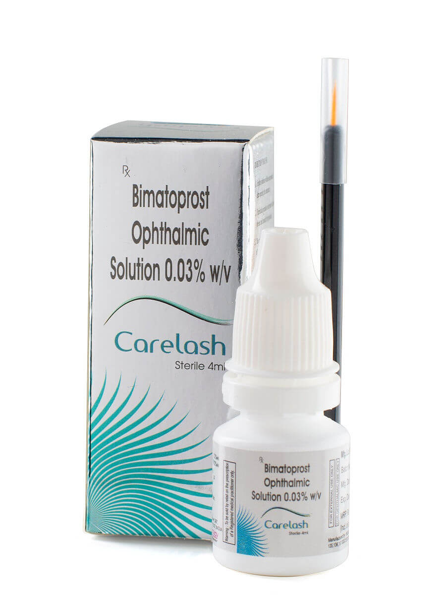 Carelash Bimatoprost 0.03% Crecimiento Pestañas Cejas