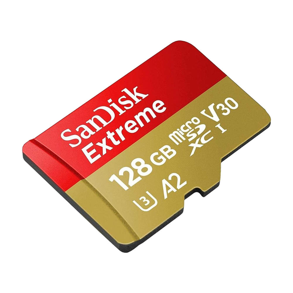 Tarjeta Memoria Sandisk Extreme 128GB Original Compatible GoPro Cámaras Deportivas Clase 10 A2 V30 U3 160mb/s