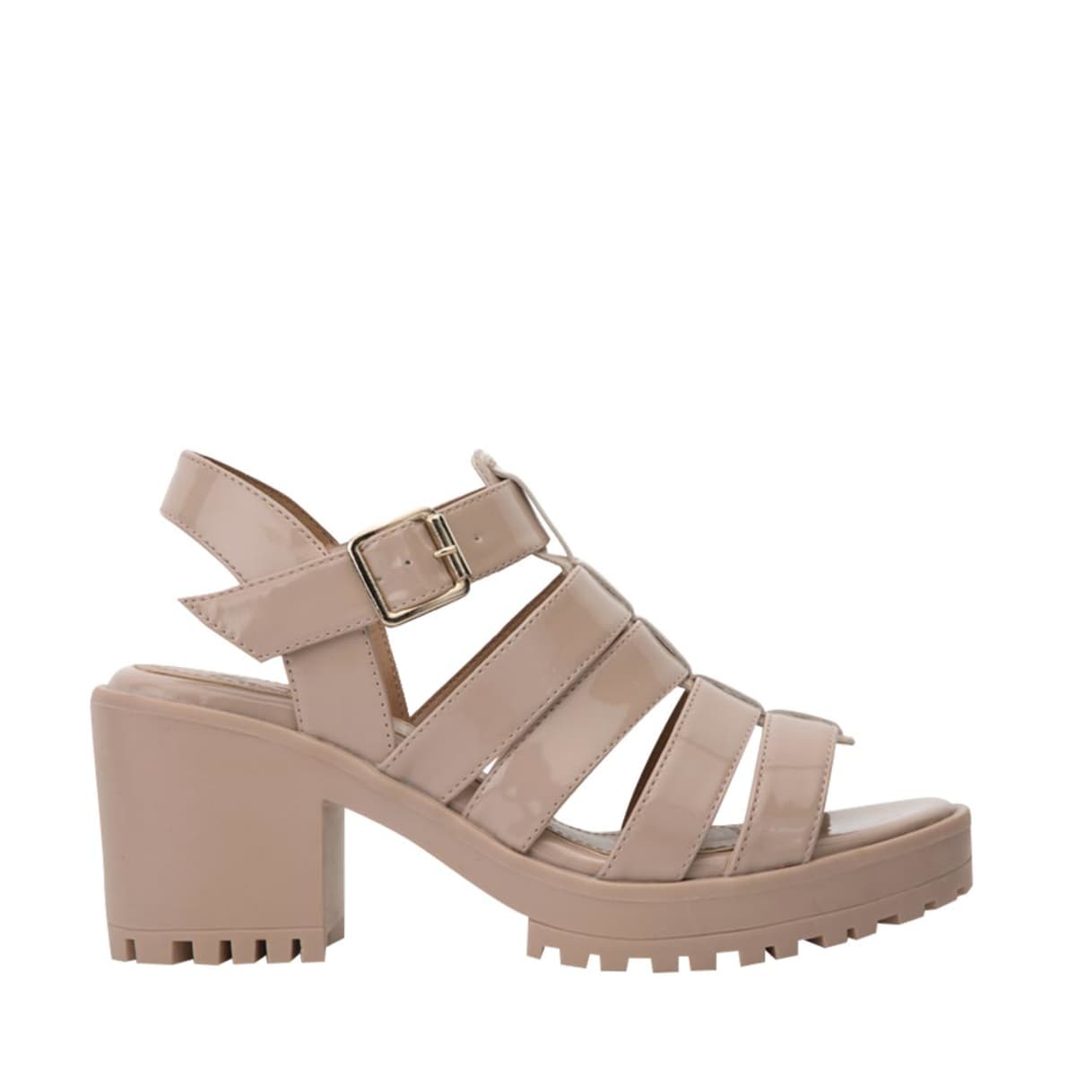 Sandalias casuales marca Sao Paulo para mujer, color nude, mod. 1033715