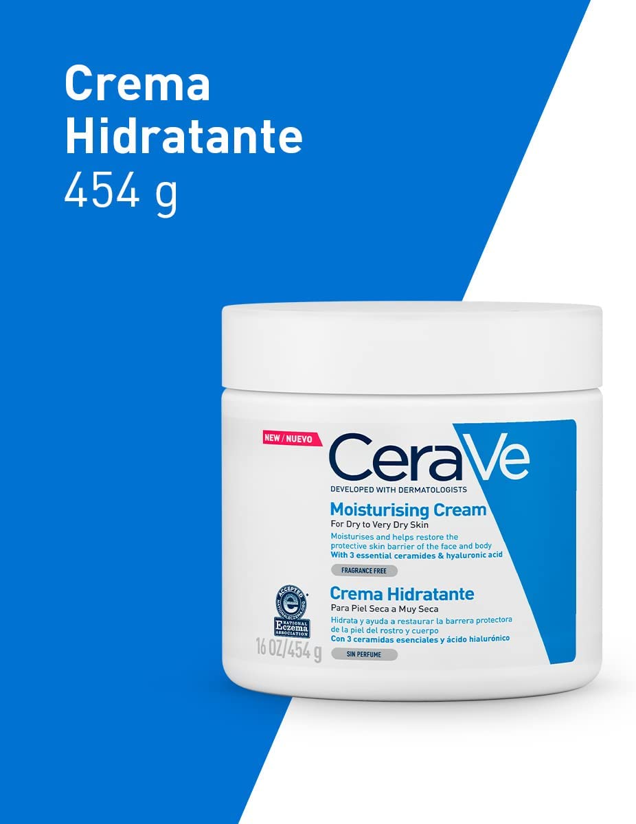 Cerave Crema Hidratante Piel Seca 16 Oz / 454 G