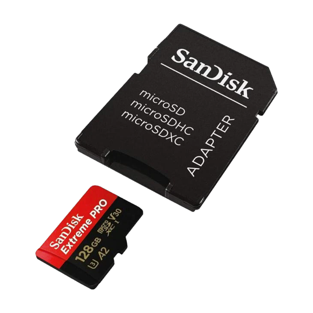 Tarjeta Memoria Sandisk Extreme PRO 128GB Original Compatible GoPro Cámaras Deportivas Clase 10 A2 V30 U3 170mb/s