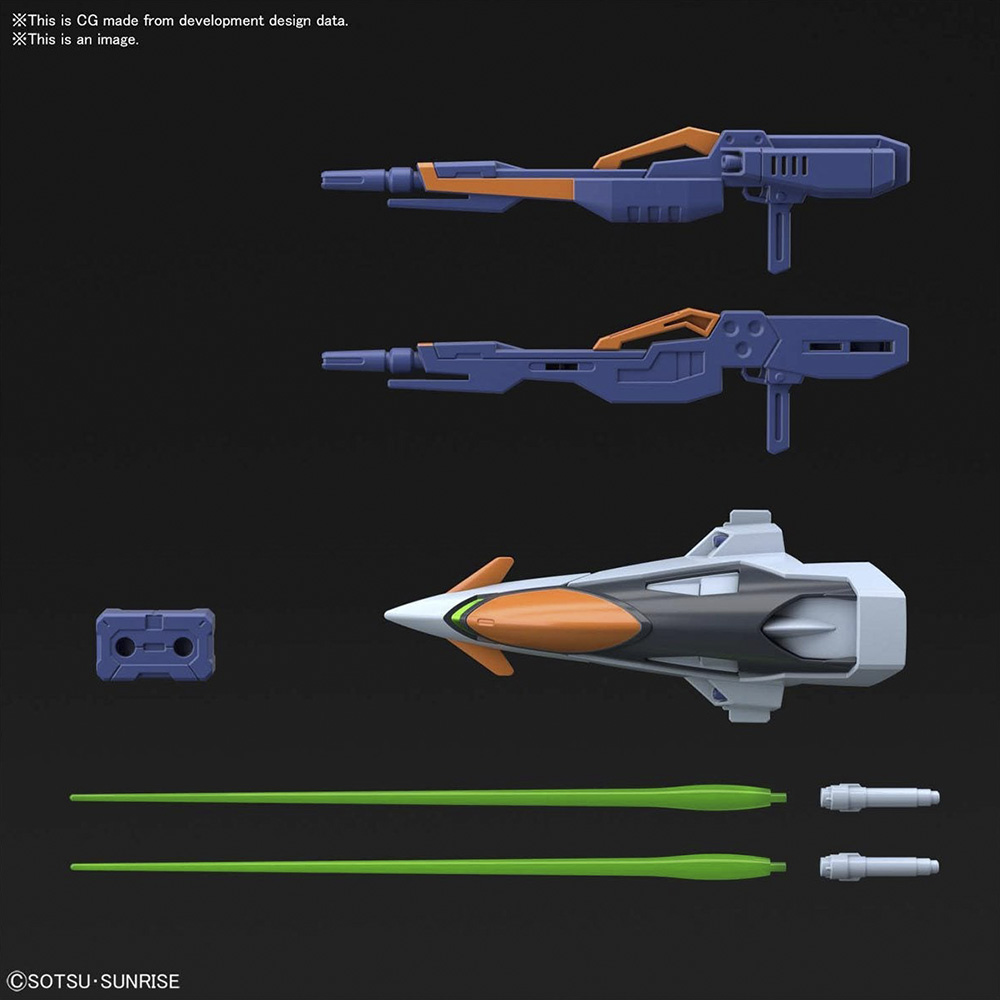 Bandai Hobby Gunpla Model Kit: Gundam Breaker Battlogue - Wing Sky Zero HG Escala 1/144