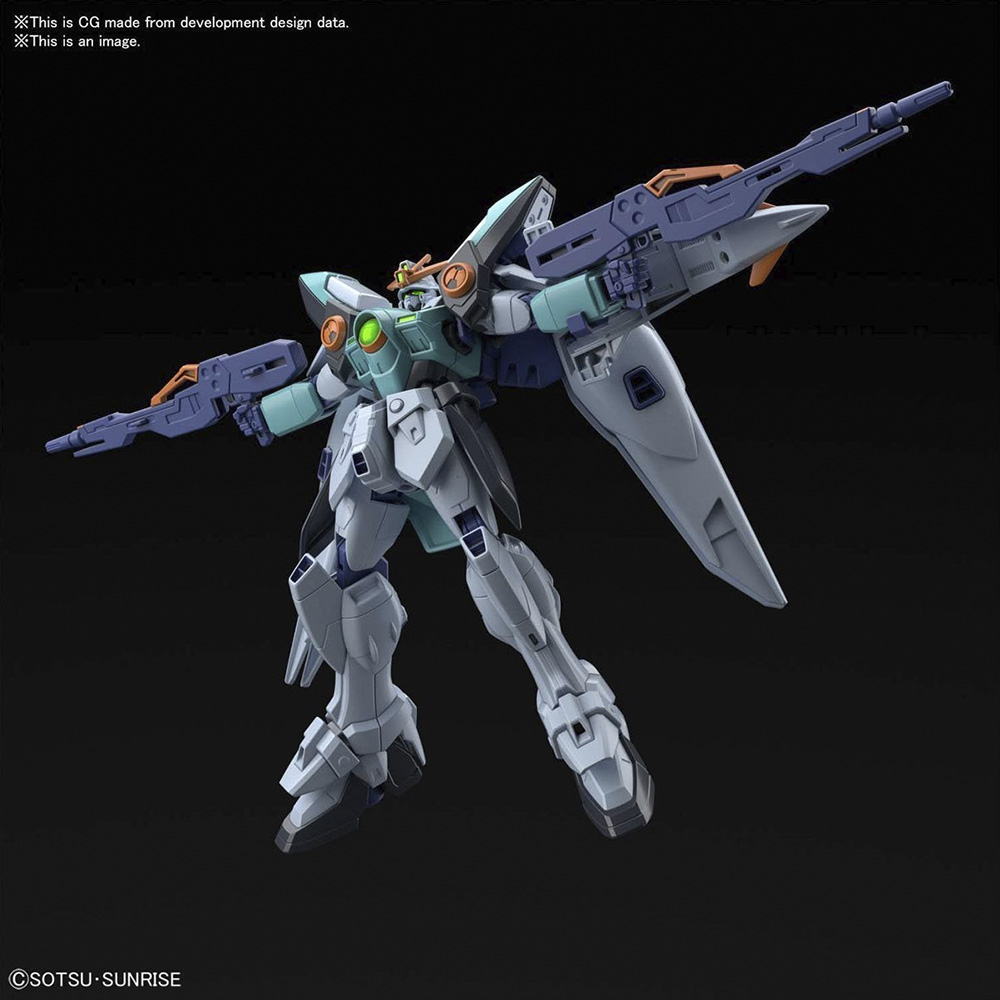 Bandai Hobby Gunpla Model Kit: Gundam Breaker Battlogue - Wing Sky Zero HG Escala 1/144