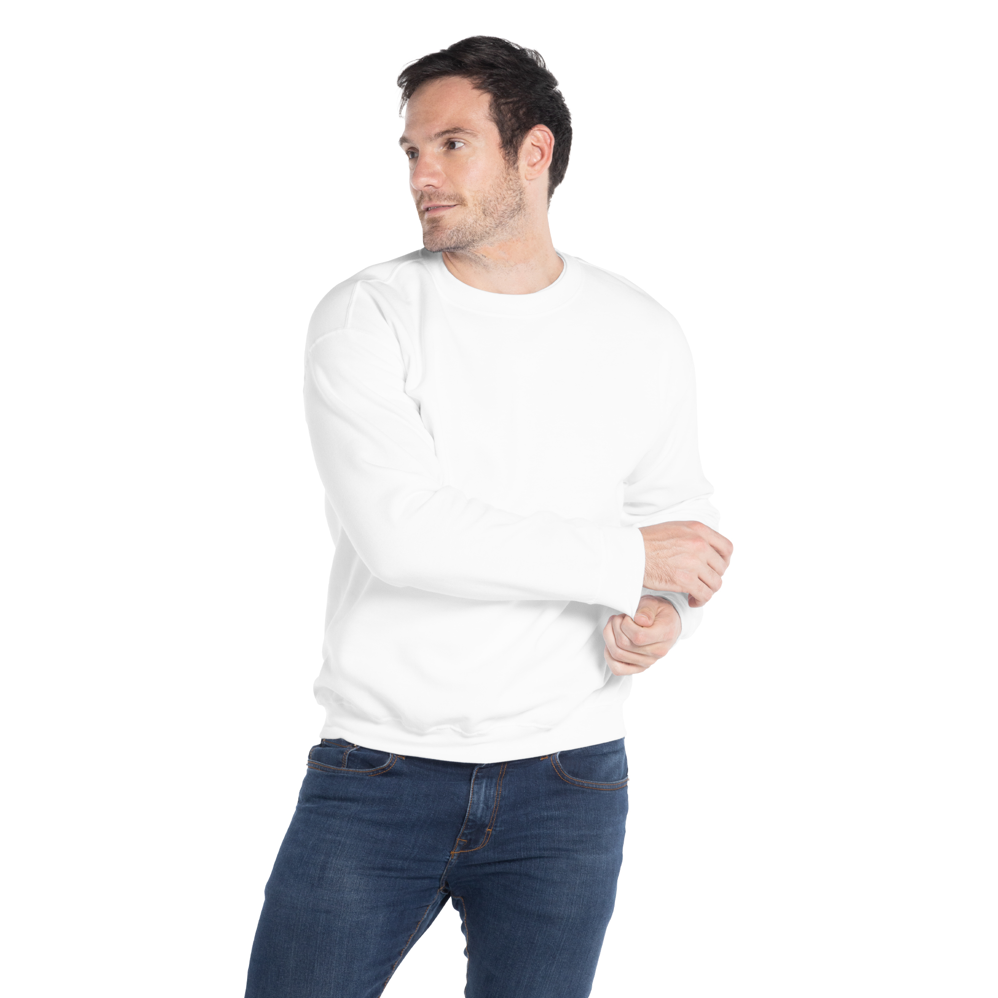 Sudadera Cuello Redondo Unisex para Adulto