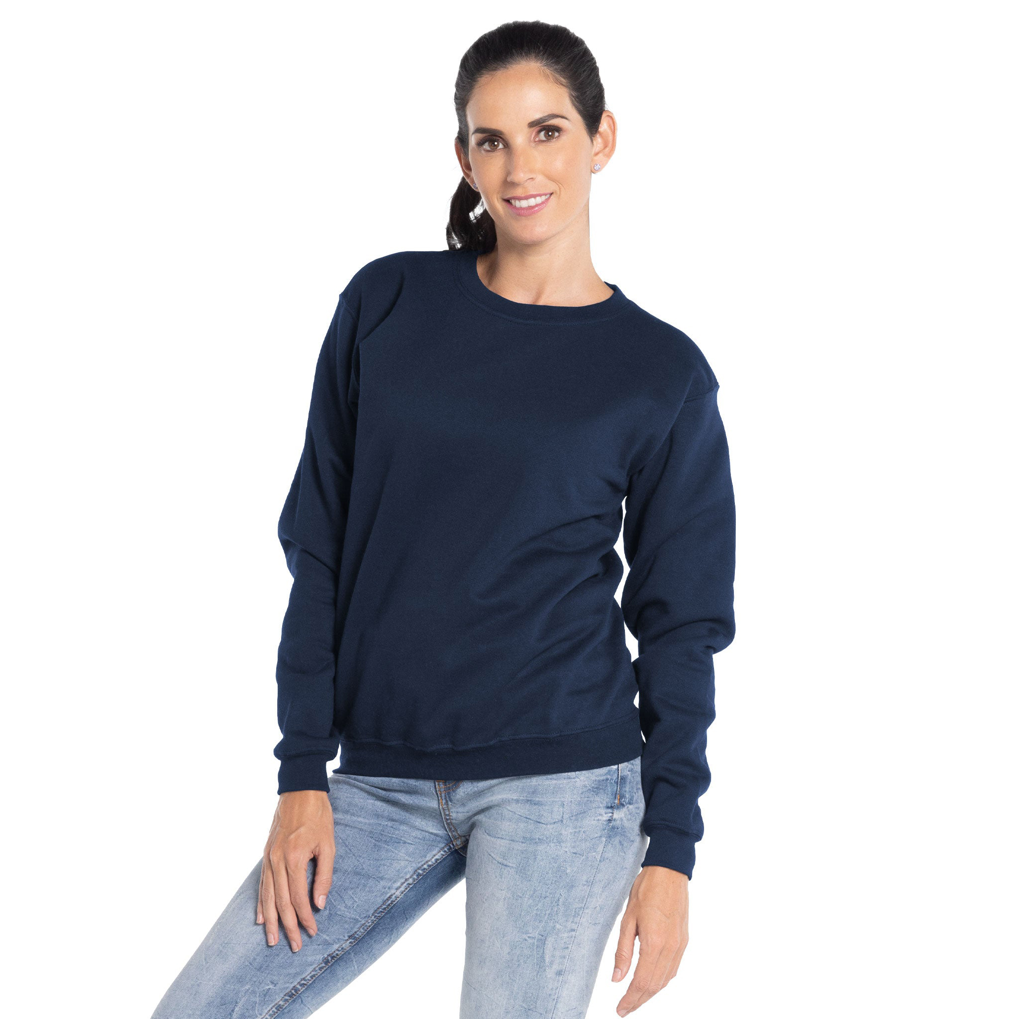 Sudadera Cuello Redondo Unisex para Adulto