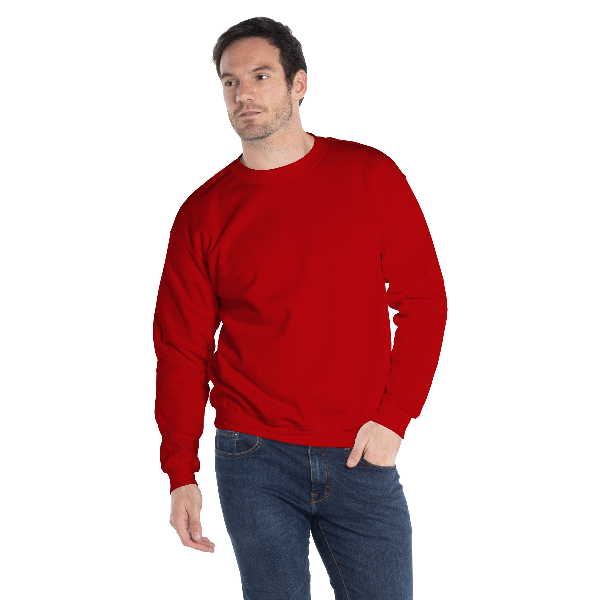 Sudadera Cuello Redondo Unisex para Adulto